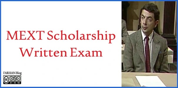 MEXT Scholarship Written Exam for Research&nbsp;Students