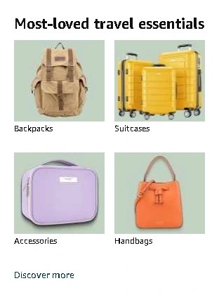 Amazon deals travel essentials